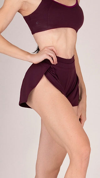 High-Cut Cheeky, Bloomer Lined Running Shorts