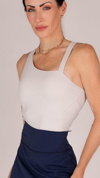 Asymmetrical Cropped Tank Top