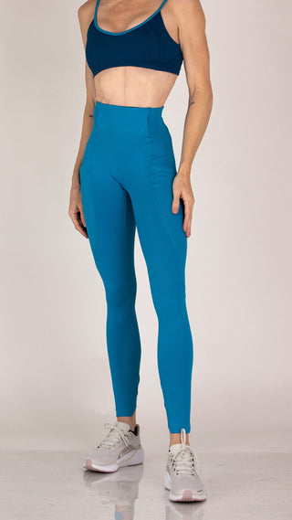 Legacy Compression Leggings with Crossover Ankle & Pockets