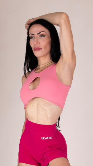 Olivia Keyhole Luxe Perfomance Bra