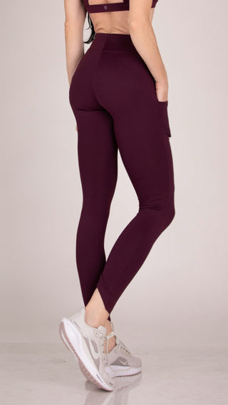 Legacy Compression Leggings with Crossover Ankle & Pockets