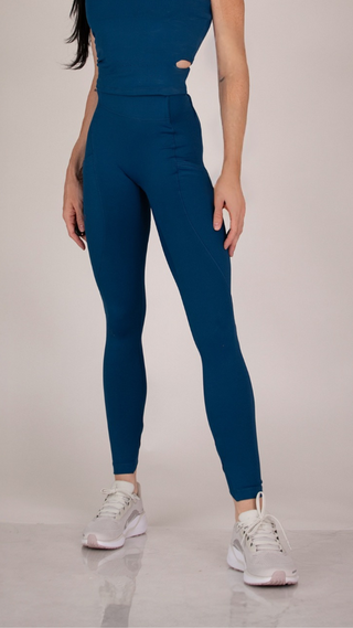 Legacy Compression Leggings with Crossover Ankle & Pockets