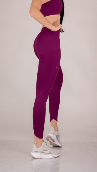 Legacy Compression Leggings with Crossover Ankle & Pockets
