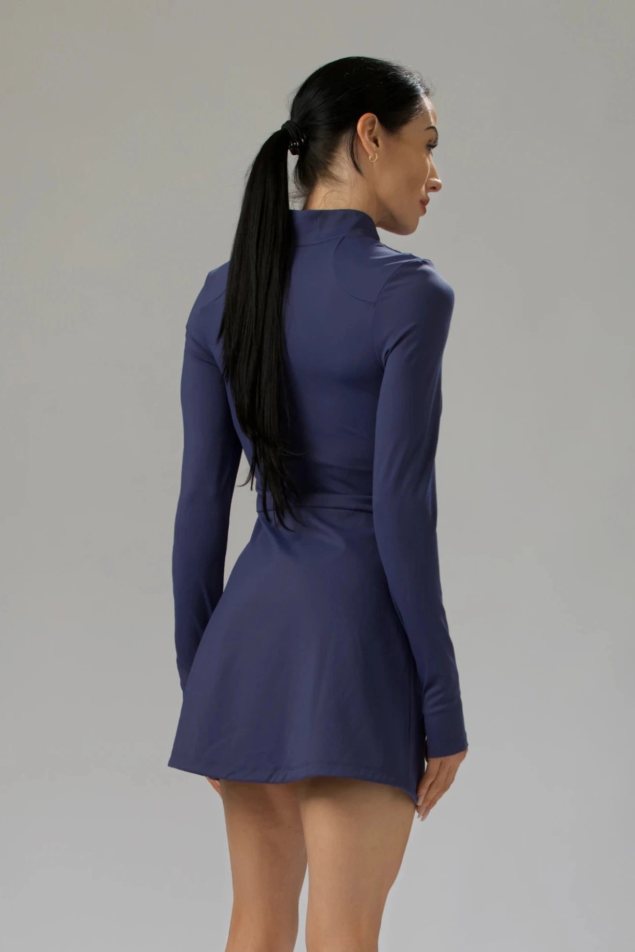 The Apex Long-Sleeve Court Dress The Apex Long-Sleeve Court Dress